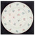 May Meadow Round Salad Plate
