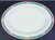 Regalia Court Teal Medium Oval Platter - Gorham