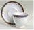 Ribbon Edge Cup and Saucer - Gorham