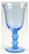 Fanfare Blue Gorham Water Goblet