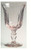 Gentry Pink Water Goblet - Gorham Crystal