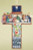 Cross Nativity Scarf Ornament