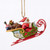 Santa In Sleigh Heartwood - Jim Shore Collectible