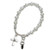 Grace S.Silver Small 0 12 Months Keepsake Bracelet/ Pearls