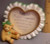 August Heart Frame With Bear Cherished Teddies Enesco