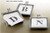 Initial Metal Napkin Holder With Napkins   Initial L