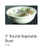 Wholesome Round Vegetable or Serving Bowl-Epoch