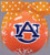 Auburn Orange Snowflake Ornament Magnolia Lane