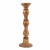 Mud Pie Gifts - Large Beaded Wood Candlestick - Mud Pie Gifts