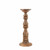Small Beaded Wood Candlestick 13 Inch Mud Pie Gifts