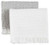 White Woven Towel Set Mud Pie - White Woven Towel Set Mud Pie
