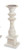 Mud Pie Gifts - Small Beaded Wood Candlestick 12 In
