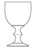 Hoffman House Clear Imperial Water Goblet