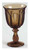 Old Williamsburg Brown Wine Goblet