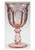 Old Williamsburg Pink Wine Goblet