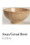Impressions Mocha Round Soup Cereal Bowl