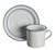 Blue Mist Dansk Cup and Saucer