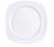 Cafe Blanc Square Dinner Plate  Dansk