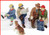 Original Snow Village - Sitting In The Park Set Of 4