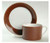 Rondelet Brown Fitz And Floyd Cup and Saucer