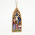 Cathedral Window Nativity Hanging Ornament Jim Shore