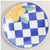Hopscotch Blue Johnson Brothers Salad Plate