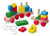 WOODEN JUMBO STACKING TRAIN CL - WOODEN JUMBO STACKING TRAIN CLASSIC - MELISSA and DOUG