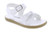 Footmates  White Eco  Ariel  Sandal Size 5
