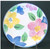 Marie Johnson Brothers Salad Plate  Apolla Marie Blue