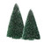 Frosted Sisal Trees Large Set0F 2 Snow Village Department 56