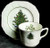 Christmas Tree Embossed  Cuthbertson Cup And Saucer