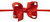 Red Pantyhose Headband 1/4 3.5 Med Grosgrain Bow One Size