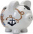 Pirate Pig Childrens Piggy Bank