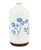 Medium Blue Floral Bud Vase