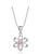 Daisy Sterling Silver Daisy 16 18 16 18 Inch Birthstone Necklace October