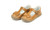 Emma Bow Mary Jane Gold Lamour Shoes Size 4