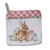 GARDEN BUNNIES POCKET MITT