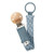 Pacifier Clip Petrol-Baby Blue