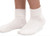Shoe Size 0-1 White Color Sock