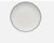Vila White & Blue Filet Round Salad Plate