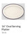 Hamilton Large Oval Platter