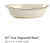 Moonspun Large Oval Vegetable-Lenox