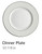 Opal Innocence Stripe Dinner Plate