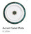 Monument Green Luncheon Plate or Accent Plate