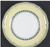 French Garden Vienne Round Salad Plate