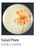 Colorwave Suede Round Luncheon Plate or Accent Plate
