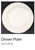 Golden Tide Dinner Plate
