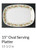 Homecoming Large Oval Platter