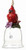 Cardinal Glass Bell Ornament - Jim Shore Collectible - Heartwood Creek