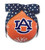 POLKA DOT AUBURN ORNAMENT